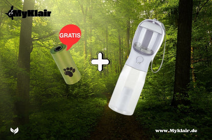 3-in-1 Hunde Trinkflasche