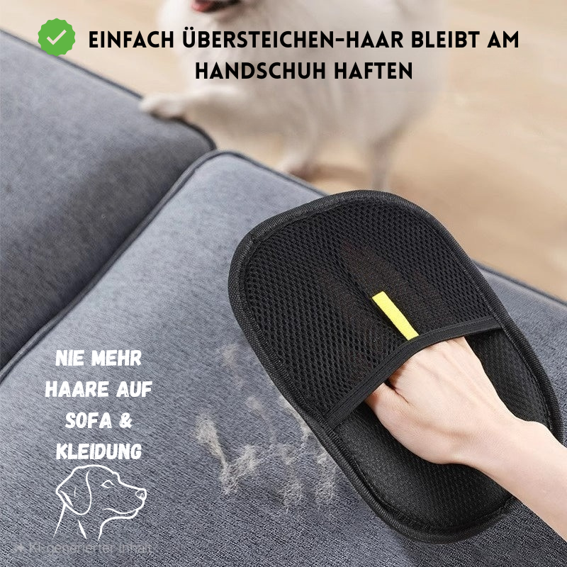 Haustier-Haarentferner Handschuh 1+1🎁