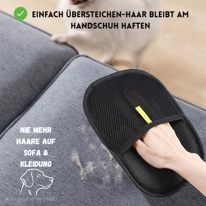 Haustier-Haarentferner Handschuh 1+1🎁